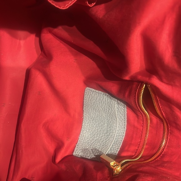 Hammitt Addie Large Tote Bag in Light Baby Blue Nubuck - GUC *see notes* - Picture 9 of 12